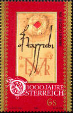 First Appearance of "ostarrichi" in 996